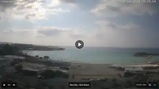 Thumbnail August 8, 2026 06:00 Ayia Napa Cyprus - Nissi Beach Panorama