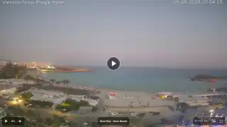 Thumbnail August 8, 2026 17:00 Ayia Napa Cyprus - Nissi Beach Panorama