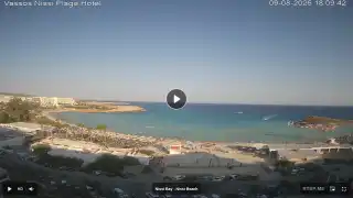 Thumbnail August 9, 2026 15:00 Ayia Napa Cyprus - Nissi Beach Panorama