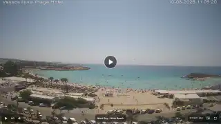 Thumbnail August 10, 2026 08:00 Ayia Napa Cyprus - Nissi Beach Panorama