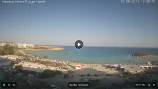 Thumbnail August 10, 2026 15:00 Ayia Napa Cyprus - Nissi Beach Panorama