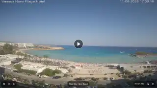 Thumbnail August 11, 2026 14:00 Ayia Napa Cyprus - Nissi Beach Panorama