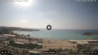 Thumbnail August 12, 2026 06:00 Ayia Napa Cyprus - Nissi Beach Panorama