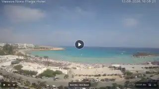 Thumbnail August 12, 2026 13:00 Ayia Napa Cyprus - Nissi Beach Panorama