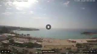 Thumbnail August 13, 2026 06:00 Ayia Napa Cyprus - Nissi Beach Panorama