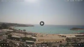 Thumbnail August 13, 2026 07:00 Ayia Napa Cyprus - Nissi Beach Panorama