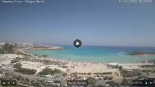 Thumbnail August 13, 2026 12:00 Ayia Napa Cyprus - Nissi Beach Panorama
