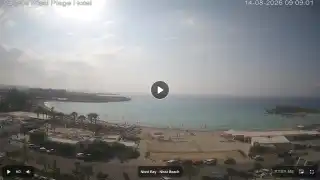 Thumbnail August 14, 2026 06:00 Ayia Napa Cyprus - Nissi Beach Panorama