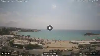 Thumbnail August 14, 2026 08:00 Ayia Napa Cyprus - Nissi Beach Panorama
