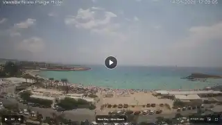 Thumbnail August 14, 2026 09:00 Ayia Napa Cyprus - Nissi Beach Panorama