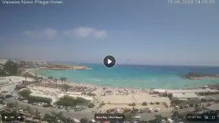 Thumbnail August 15, 2026 11:00 Ayia Napa Cyprus - Nissi Beach Panorama
