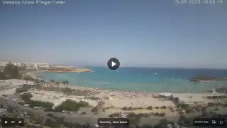 Thumbnail August 15, 2026 13:00 Ayia Napa Cyprus - Nissi Beach Panorama