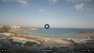 Thumbnail August 15, 2026 15:00 Ayia Napa Cyprus - Nissi Beach Panorama