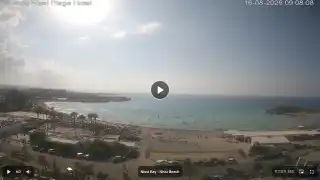 Thumbnail August 16, 2026 06:00 Ayia Napa Cyprus - Nissi Beach Panorama