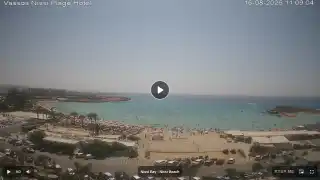 Thumbnail August 16, 2026 08:00 Ayia Napa Cyprus - Nissi Beach Panorama