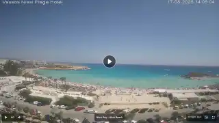 Thumbnail August 17, 2026 11:00 Ayia Napa Cyprus - Nissi Beach Panorama