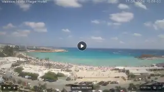 Thumbnail August 17, 2026 12:00 Ayia Napa Cyprus - Nissi Beach Panorama