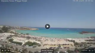 Thumbnail August 18, 2026 11:00 Ayia Napa Cyprus - Nissi Beach Panorama