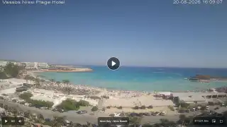 Thumbnail August 20, 2026 13:00 Ayia Napa Cyprus - Nissi Beach Panorama