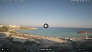 Thumbnail August 20, 2026 15:00 Ayia Napa Cyprus - Nissi Beach Panorama