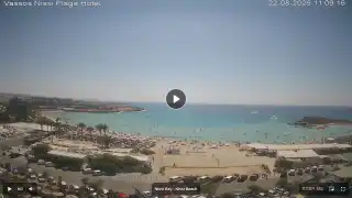 Thumbnail August 22, 2026 08:00 Ayia Napa Cyprus - Nissi Beach Panorama