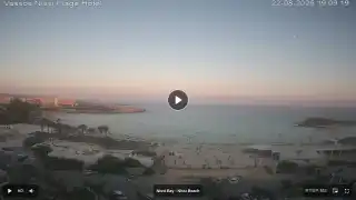 Thumbnail August 22, 2026 16:00 Ayia Napa Cyprus - Nissi Beach Panorama