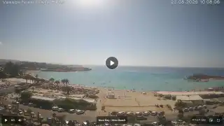 Thumbnail August 23, 2026 07:00 Ayia Napa Cyprus - Nissi Beach Panorama
