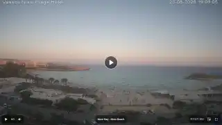 Thumbnail August 23, 2026 16:00 Ayia Napa Cyprus - Nissi Beach Panorama