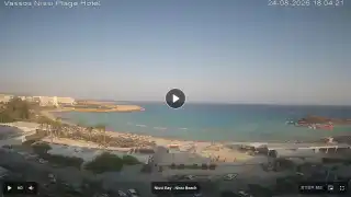 Thumbnail August 24, 2026 15:00 Ayia Napa Cyprus - Nissi Beach Panorama