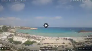 Thumbnail August 25, 2026 13:00 Ayia Napa Cyprus - Nissi Beach Panorama