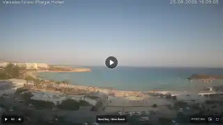 Thumbnail August 25, 2026 15:00 Ayia Napa Cyprus - Nissi Beach Panorama