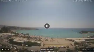 Thumbnail August 26, 2026 08:00 Ayia Napa Cyprus - Nissi Beach Panorama