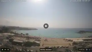 Thumbnail August 27, 2026 07:00 Ayia Napa Cyprus - Nissi Beach Panorama