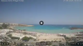 Thumbnail August 27, 2026 12:00 Ayia Napa Cyprus - Nissi Beach Panorama