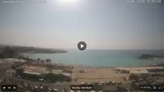 Thumbnail August 28, 2026 07:00 Ayia Napa Cyprus - Nissi Beach Panorama