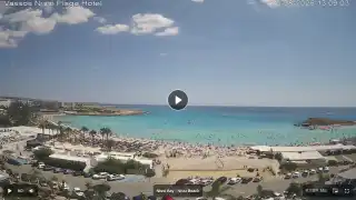 Thumbnail August 30, 2026 10:00 Ayia Napa Cyprus - Nissi Beach Panorama
