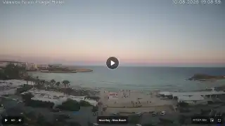 Thumbnail August 30, 2026 16:00 Ayia Napa Cyprus - Nissi Beach Panorama