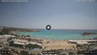 Thumbnail August 31, 2026 09:00 Ayia Napa Cyprus - Nissi Beach Panorama