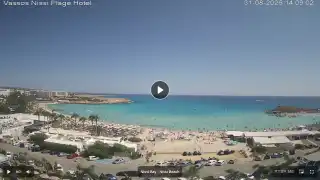 Thumbnail August 31, 2026 11:00 Ayia Napa Cyprus - Nissi Beach Panorama