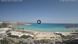 Thumbnail August 31, 2026 12:00 Ayia Napa Cyprus - Nissi Beach Panorama