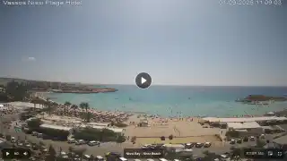 Thumbnail September 1, 2026 08:00 Ayia Napa Cyprus - Nissi Beach Panorama