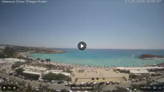 Thumbnail September 1, 2026 09:00 Ayia Napa Cyprus - Nissi Beach Panorama