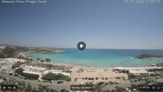 Thumbnail September 1, 2026 10:00 Ayia Napa Cyprus - Nissi Beach Panorama