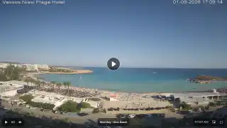 Thumbnail September 1, 2026 14:00 Ayia Napa Cyprus - Nissi Beach Panorama