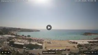 Thumbnail September 2, 2026 07:00 Ayia Napa Cyprus - Nissi Beach Panorama
