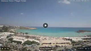 Thumbnail September 4, 2026 11:00 Ayia Napa Cyprus - Nissi Beach Panorama