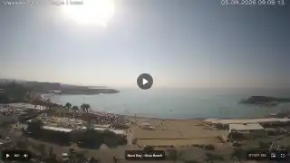 Thumbnail September 5, 2026 06:00 Ayia Napa Cyprus - Nissi Beach Panorama