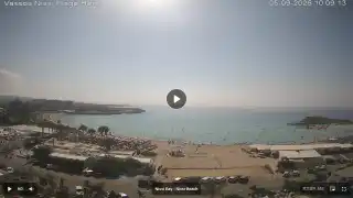 Thumbnail September 5, 2026 07:00 Ayia Napa Cyprus - Nissi Beach Panorama
