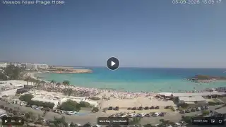Thumbnail September 5, 2026 12:00 Ayia Napa Cyprus - Nissi Beach Panorama