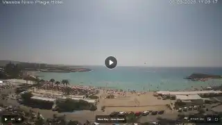 Thumbnail September 6, 2026 08:00 Ayia Napa Cyprus - Nissi Beach Panorama
